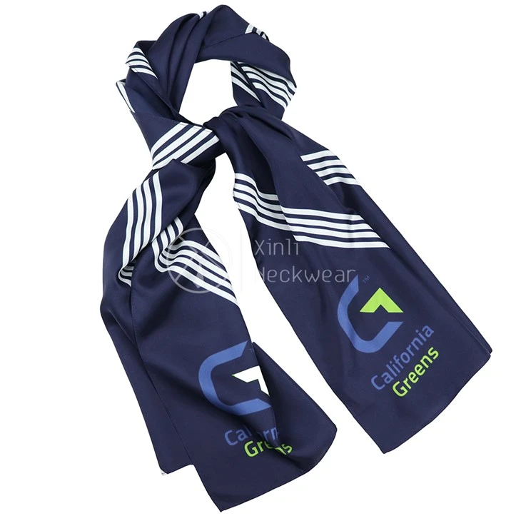Long Striped Scarf
