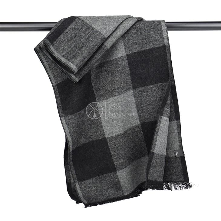 Wool Plaid Scarf